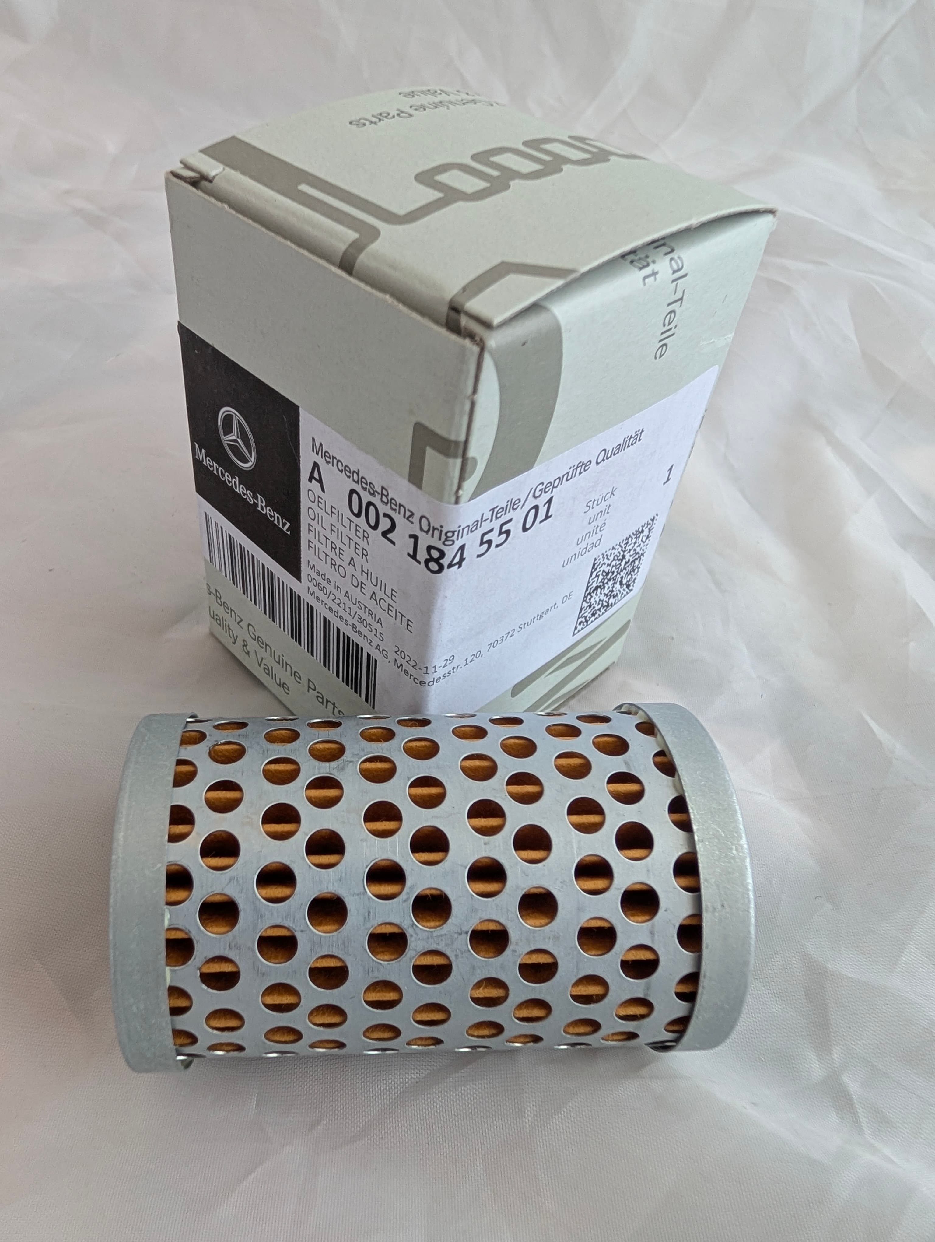 Genuine Mercedes Suspension Self-Levelling Unit Filter — SLS & Hydropneumatic